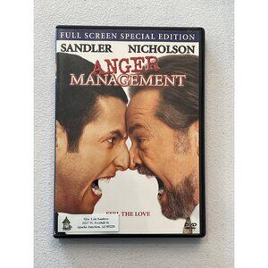 Anger Management 2003 DVD Special Edition Comedy Sandler Nicholson Pre-Owned